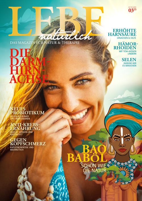 Cover lebe nat&uuml;rlich Magazin 2025_3