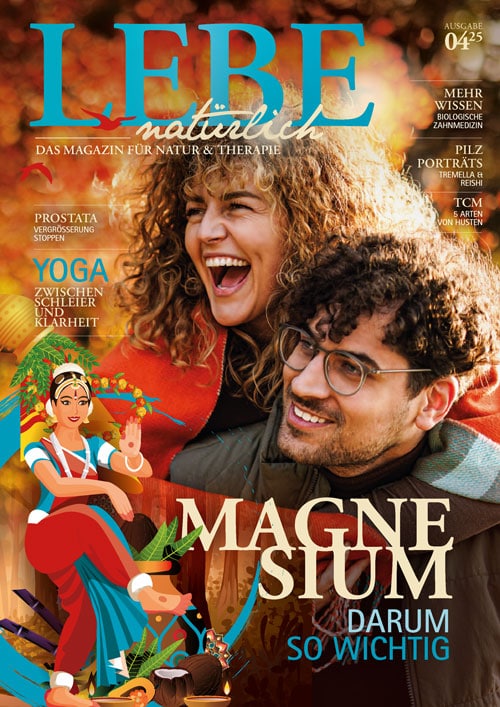 Cover lebe nat&uuml;rlich Magazin 2025_4